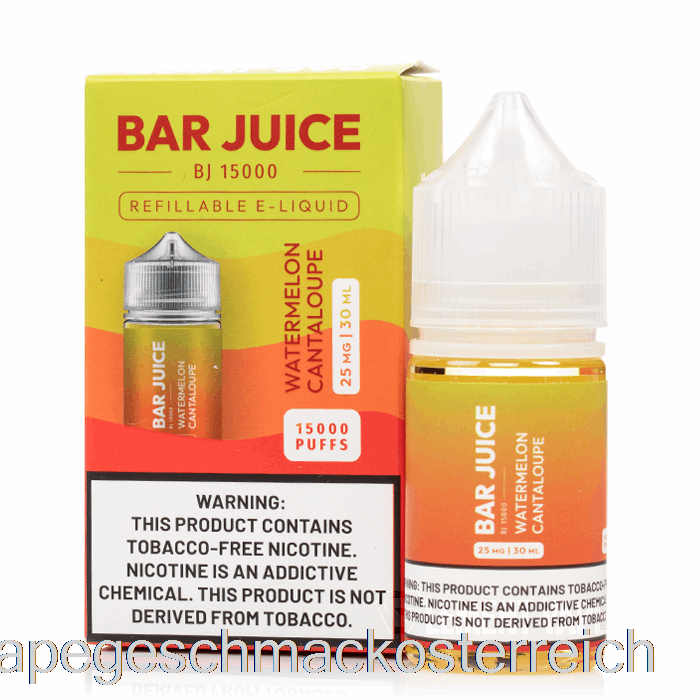 Wassermelonen-Melone - Riegelsaft - 30 Ml 50 Mg Vape-Geschmack